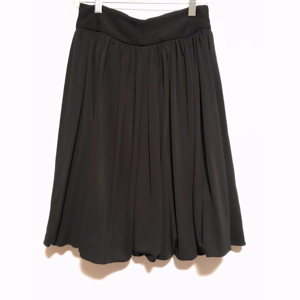 Black Pleated Skirt made in Hong Kong